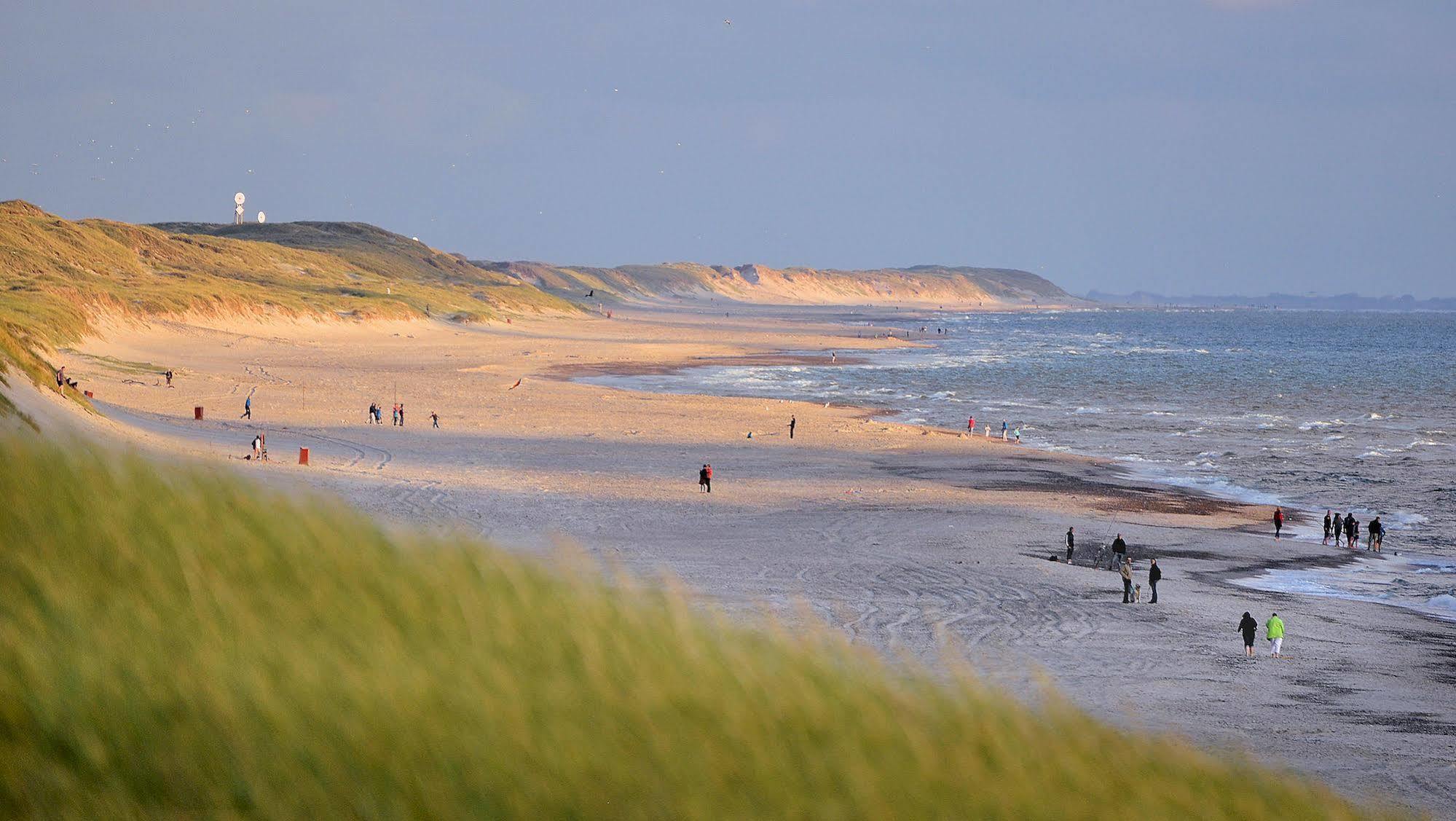 Hotel Dancamps Holmsland Hvide Sande Esterno foto